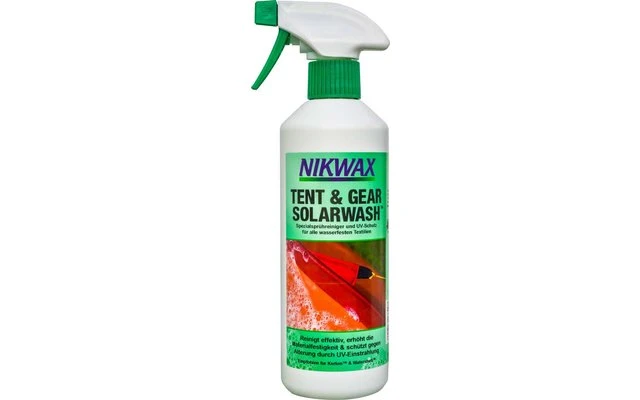 Nikwax Tent&Gear SolarWash Spray 500 Ml 3 Nikwax Tent&Gear SolarWash Spray 500 Ml