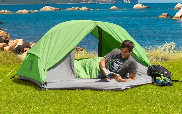 Mountain Guide Trekkingzelt Carpi II Hellgrün 3 Mountain Guide Trekkingzelt Carpi II Hellgrün