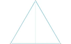 Bent Canvas Plain Single Tarp Sepia Blue / Zipper Light Blue -High Peak Verkaufs-Shop 251419 1773617 5