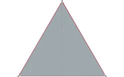 Bent Canvas Plain Single Tarp Sepia Blue / Zipper Light Blue -High Peak Verkaufs-Shop 251421 1783107 5