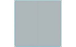 Bent Zip-Carpet Verbindbarer Teppich 250 X 250 Cm Oriental Red