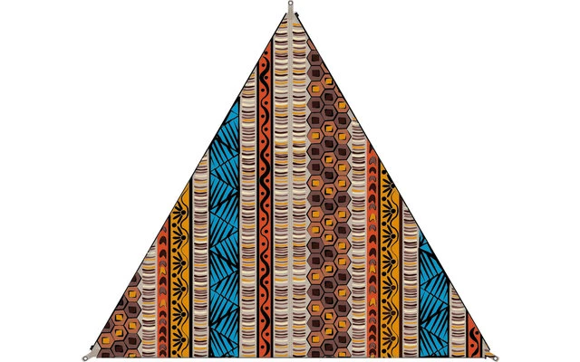 Bent TC- Zip-Canvas Single Verbindbares Sonnensegel 250 X 250 X 250 Cm Zebra Design 8 Bent TC- Zip-Canvas Single Verbindbares Sonnensegel 250 X 250 X 250 Cm Zebra Design – Bild 6