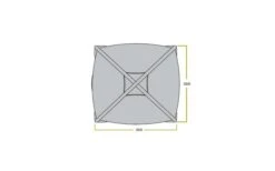 Zempire Pavillon Aerobase 3 + 1 Wall -High Peak Verkaufs-Shop 487227 3650599