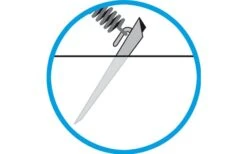 Brunner Stabilizer Kit Universal Dachabspannungs-Set -High Peak Verkaufs-Shop 536122 3658535