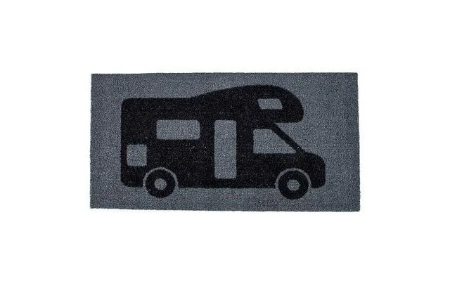 Bo-Camp Fußmatte 25 X 50 Cm Wohnwagen Muster 4 Bo-Camp Fußmatte 25 X 50 Cm Wohnwagen Muster – Bild 2