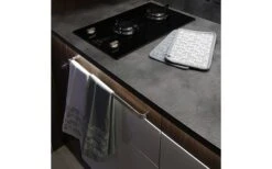 Pufz Küchenhandtuch Wohnmobil Weiß/grau 2er Pack -High Peak Verkaufs-Shop 553987 3655622