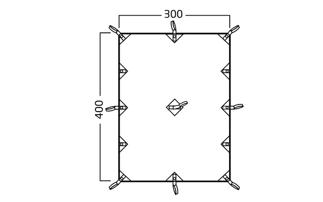 Nordisk Kari Technical Cotton Tarp Baumwollplane Natural 12 M² 3 Nordisk Kari Technical Cotton Tarp Baumwollplane Natural 12 M²