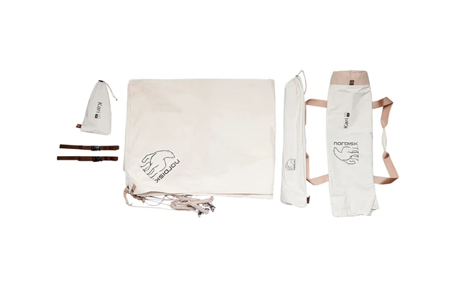 Nordisk Kari Technical Cotton Tarp Baumwollplane Natural 12 M² 6 Nordisk Kari Technical Cotton Tarp Baumwollplane Natural 12 M² – Bild 4