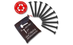 SwissPiranha BF90 Zelthering Schwarz 9,7 Cm Einzeln -High Peak Verkaufs-Shop 594675 4342731