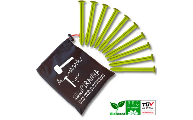 SwissPiranha Zelthering GS120 Einzeln 3 SwissPiranha Zelthering GS120 Einzeln