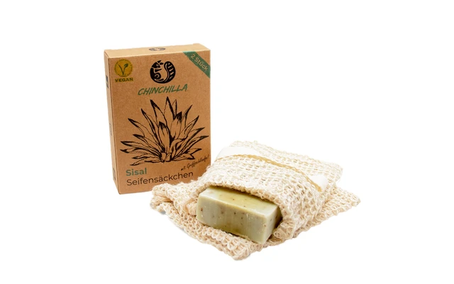 Chinchilla Seifensäckchen Set 2 Teilig Vegan 3 Chinchilla Seifensäckchen Set 2 Teilig Vegan