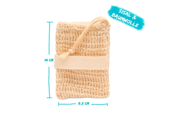 Chinchilla Seifensäckchen Set 2 Teilig Vegan 5 Chinchilla Seifensäckchen Set 2 Teilig Vegan – Bild 3