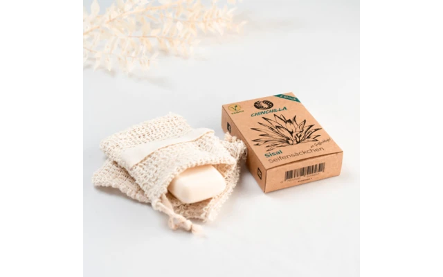 Chinchilla Seifensäckchen Set 2 Teilig Vegan 9 Chinchilla Seifensäckchen Set 2 Teilig Vegan – Bild 7