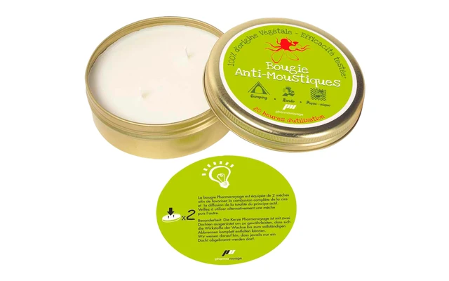 Pharmavoyage Pflanzliche Anti Mücken Kerze 170 G 5 Pharmavoyage Pflanzliche Anti Mücken Kerze 170 G – Bild 3