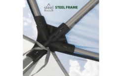 Brunner Diadem Pavillon 320 X 320 Cm Blau -High Peak Verkaufs-Shop 623883 4383175