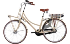 Llobe Rosendaal 3 Lady City E-Bike 28 Zoll Beige 13 Ah -High Peak Verkaufs-Shop 646233 4604466
