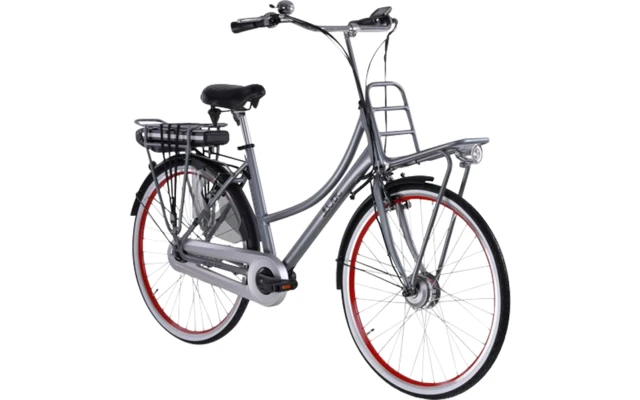 Llobe Rosendaal 3 Lady City E-Bike 28 Zoll Grau 13 Ah 4 Llobe Rosendaal 3 Lady City E-Bike 28 Zoll Grau 13 Ah – Bild 2