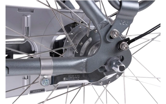 Llobe Rosendaal 3 Lady City E-Bike 28 Zoll Grau 13 Ah 9 Llobe Rosendaal 3 Lady City E-Bike 28 Zoll Grau 13 Ah – Bild 7