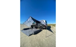 Bent Sonnensegel Neuseeland Oktopus Druck/RV Schwarz -High Peak Verkaufs-Shop 696995 5243693 3