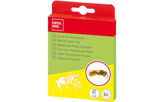 Swissinno Wespenfalle Inkl. Ersatzköder -giftfrei- 2er Set 3 Swissinno Wespenfalle Inkl. Ersatzköder -giftfrei- 2er Set