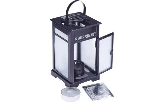 Swissinno Mückenstop-Laterne Inkl. Kerze / Plättchen 3 Swissinno Mückenstop-Laterne Inkl. Kerze / Plättchen