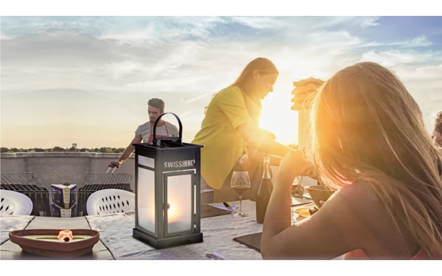 Swissinno Mückenstop-Laterne Inkl. Kerze / Plättchen 5 Swissinno Mückenstop-Laterne Inkl. Kerze / Plättchen – Bild 3
