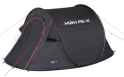High Peak Vision 3 Einfachdach 3 Personen Pop Up Wurfzelt Schwarz -High Peak Verkaufs-Shop 728324 4878926
