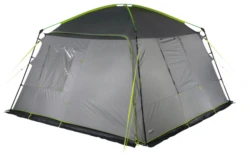 High Peak Cabana Freistehender Pavillon 350 X 350 Cm Grau/lime