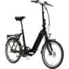 ALLEGRO E-Bike Faltrad Andi 3 Plus 374 20", Schwarz