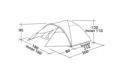 Easy Camp Quasar 300 Rustic Green Kuppelzelt Für 3 Personen 5 Easy Camp Quasar 300 Rustic Green Kuppelzelt Für 3 Personen -High Peak Verkaufs-Shop 782867 5175935